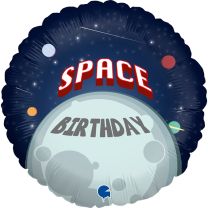 Astronaut Birthday 18" Foil Balloon