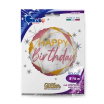 Marble Mate Happy Birthday Rose Gold 18