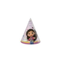 Gabby's Dollhouse Paper Hats 6Ct