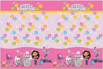Gabby's Dollhouse Plastic Tablecover 1Ct