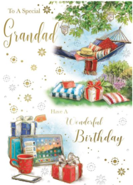 Happy Birthday - Grandad - Pack Of 12