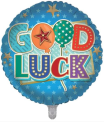 Good Luck 18" Foil Balloon