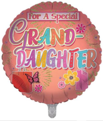 Special Granddaughter 18" Foil Balloon