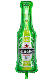 Heineken Beer Bottle 38" Supershape Foil Balloon