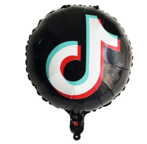 TIKTOK 18" Foil Balloon (unpackaged)