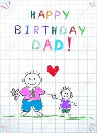 Happy Birthday Dad Pack of 12