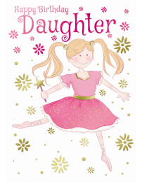 Happy Birthday - Daughter - Pack Of 12