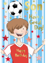 Happy Birthday - Son - Pack Of 12