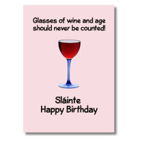 Happy Birthday Sláinte - Pack Of 6