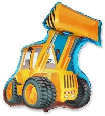 Excavator 32" Supershape Foil Balloon UNPACKAGED