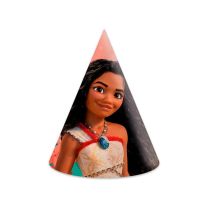 Moana II Sailing Spirit Theme Paper Hats 6ct