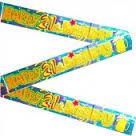 21st Birthday Banner