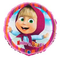 Masha and the Bear !8" Foil Balloon