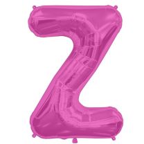 Letter Z- Magenta - 16" Foil Balloon