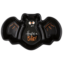 Bats & Boos Halloween Bat Shaped Tray