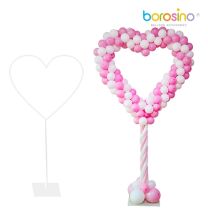  Metal Balloon Heart Stand 2.4m