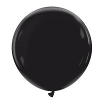 Midnight Black Premium Cattex 24" Latex Balloons 1Ct