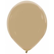Mocha Premium Cattex 13" Latex Balloons 100Ct
