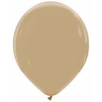 Mocha Premium Cattex 14" Latex Balloons 50Ct