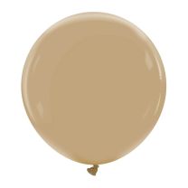 Mocha Premium Cattex 24" Latex Balloons 1Ct