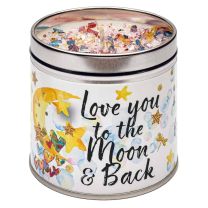 Just Because Candles – Love you to the Moon and  Back