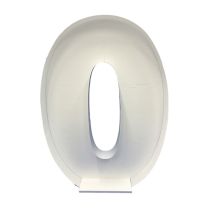 Number 0 Mosaic Balloon Frame 120cm - Nikoloon