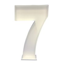 Number 7 Mosaic Balloon Frame 120cm - Nikoloon