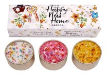 Three Lites: Just Because Candles – Happy New Home