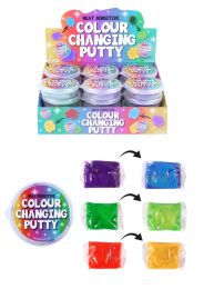 Colour Changing Putty 7cmX5cm 24pcs