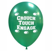 Superior 12" Rugby Dark Green Metallic  25ct Latex 