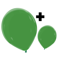Crocodile Green Premium Cattex 12" & 5" Latex Balloons 100Ct in both sizes