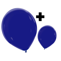Navy Blue Premium Cattex 12" & 5" Latex Balloons 100Ct in both sizes
