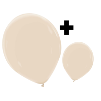 Oyster Grey Premium Cattex 12" & 5" Latex Balloons 100Ct in both sizes
