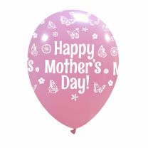 Superior Happy Mother's Day 12" Pink 25ct 
