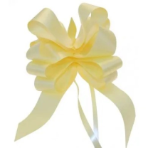 Light Yellow Pull Bow 50mm - Pack of 20