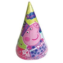 Peppa Pig Hats 6ct