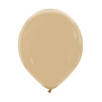 Mocha Premium Cattex 12" Latex Balloons 100Ct