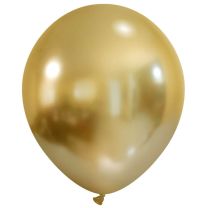 Light Gold 18" Chromium Cattex Latex Balloons 5Ct
