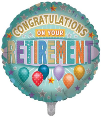 On Your Retirement 18" Foil Balloon