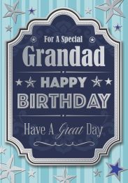 Happy Birthday - Grandad - Pack Of 12