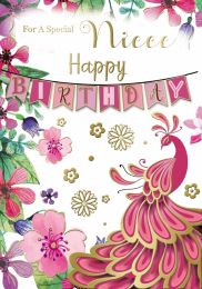 Happy Birthday - Niece - Pack Of 12