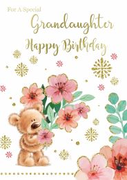 Happy Birthday - Granddaughter - Pack Of 12