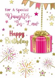 Happy Birthday - Daughter In Law - Pack Of 12