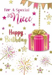 Happy Birthday - Niece - Pack Of 12