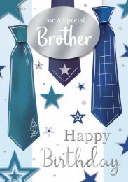 Happy Birthday - Brother - Pack Of 12