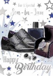 Happy Birthday - Son In Law - Pack Of 12