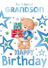 Happy Birthday - Grandson - Pack Of 12