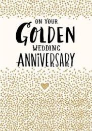 On Your Golden Anniversary - Pack Of 12
