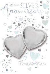 On Your Silver Anniversary - Pack Of 12