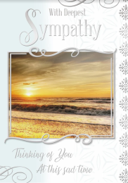 With Deepest Sympathy - Thinking Of You At This Hard Time - Pack Of 12